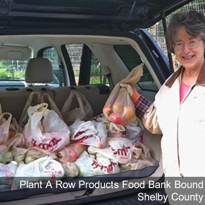 Plant A Row Products Food Bank Bound Shelby County