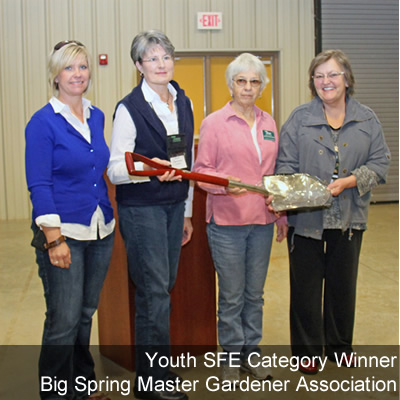 Youth SFE Category Winner Big Spring Master Gardener Association